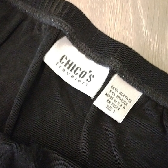 Chico's Classic Black Maxi Skirt - Picture 3 of 9
